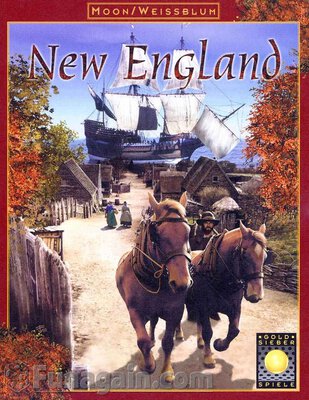 Alle Details zum Brettspiel New England und ähnlichen Spielen