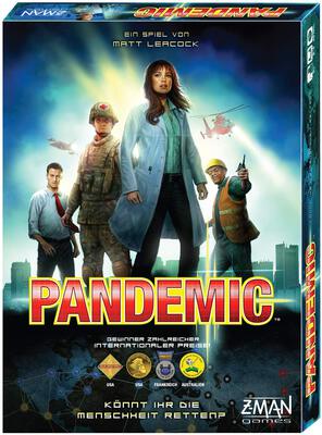 Alle Details zum Brettspiel Pandemic und ähnlichen Spielen