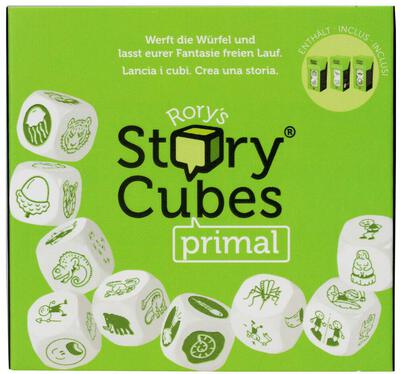 Alle Details zum Brettspiel Rory's Story Cubes: Primal und ähnlichen Spielen