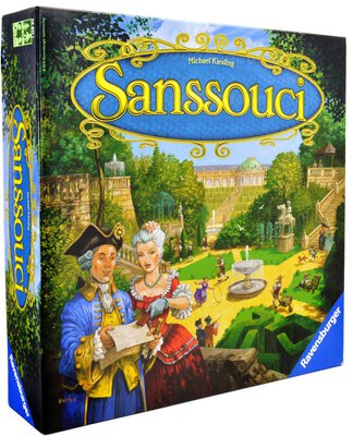 Alle Details zum Brettspiel Sanssouci und ähnlichen Spielen