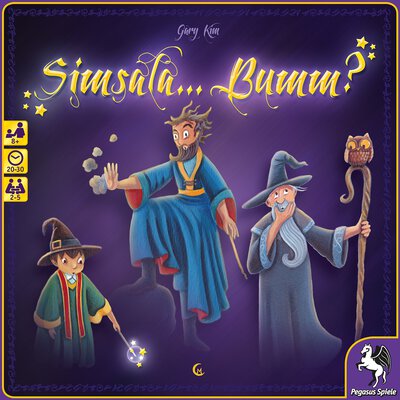 Alle Details zum Brettspiel Simsala… Bumm? und ähnlichen Spielen