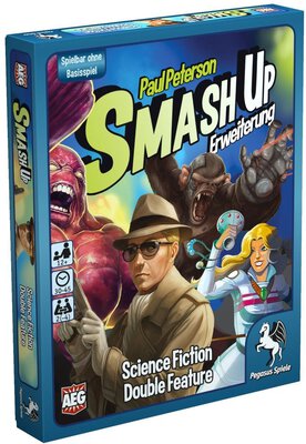 Alle Details zum Brettspiel Smash Up: Science Fiction Double Feature (Erweiterung) und ähnlichen Spielen