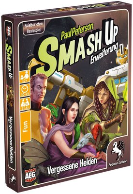 Alle Details zum Brettspiel Smash Up: Vergessene Helden (Erweiterung) und ähnlichen Spielen