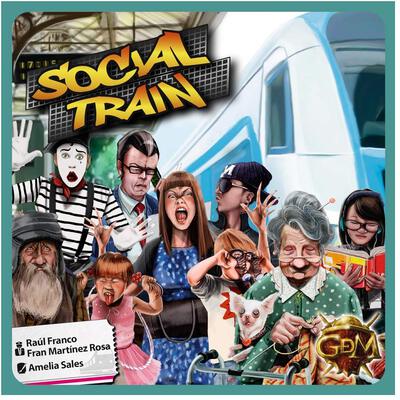 Alle Details zum Brettspiel Social Train und ähnlichen Spielen