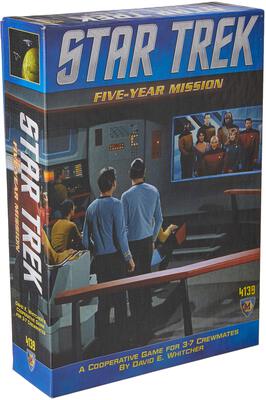 Alle Details zum Brettspiel Star Trek: Five-Year Mission und ähnlichen Spielen