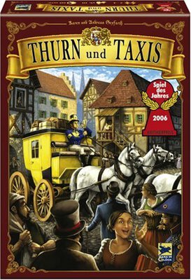 Alle Details zum Brettspiel Thurn & Taxis (Spiel des Jahres 2006) und ähnlichen Spielen