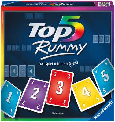 Alle Details zum Brettspiel Top 5 Rummy - Das Spiel mit dem Dreh! und ähnlichen Spielen