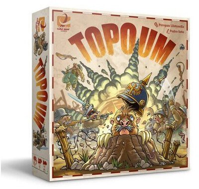 Alle Details zum Brettspiel Topoum und ähnlichen Spielen