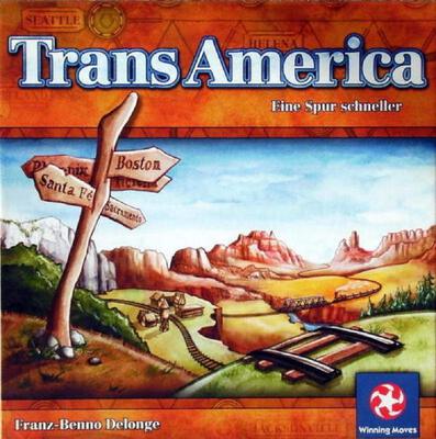 Alle Details zum Brettspiel TransAmerica und ähnlichen Spielen