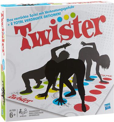 Alle Details zum Brettspiel Twister und ähnlichen Spielen