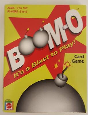 Alle Details zum Brettspiel UNO Boomo und ähnlichen Spielen