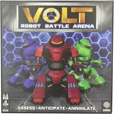 Alle Details zum Brettspiel VOLT: Robot Battle Arena und ähnlichen Spielen