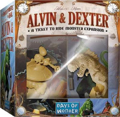 Alle Details zum Brettspiel Zug um Zug: Alvin & Dexter (Erweiterung) und ähnlichen Spielen