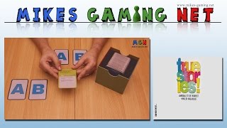 YouTube Review vom Spiel "Stories! Es zählt, was erzählt wird" von Mikes Gaming Net - Brettspiele