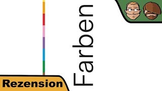 YouTube Review vom Spiel "Farben" von Hunter & Cron - Brettspiele