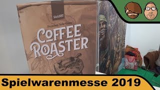 YouTube Review vom Spiel "Coffee Roaster" von Hunter & Cron - Brettspiele