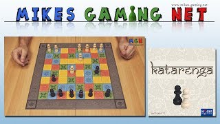 YouTube Review vom Spiel "Katarenga" von Mikes Gaming Net - Brettspiele