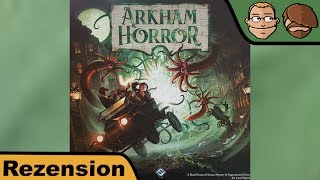 YouTube Review vom Spiel "Arkham Horror" von Hunter & Cron - Brettspiele