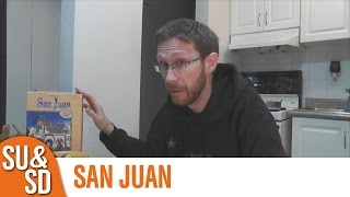 YouTube Review vom Spiel "San Juan - Das Kartenspiel (Sieger À la carte 2004 Award)" von Shut Up & Sit Down