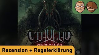 YouTube Review vom Spiel "Cthulhu: Death May Die – Staffel 2 (Erweiterung)" von Hunter & Cron - Brettspiele