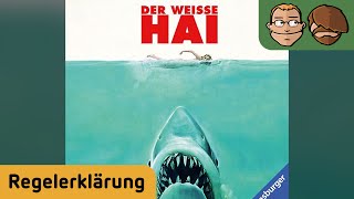 YouTube Review vom Spiel "Der weisse Hai" von Hunter & Cron - Brettspiele