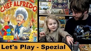 YouTube Review vom Spiel "Chef Alfredo" von Hunter & Cron - Brettspiele