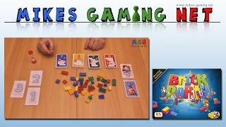YouTube Review vom Spiel "Brick Party" von Mikes Gaming Net - Brettspiele