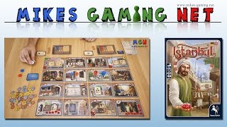 YouTube Review vom Spiel "Istanbul (Kennerspiel des Jahres 2014)" von Mikes Gaming Net - Brettspiele