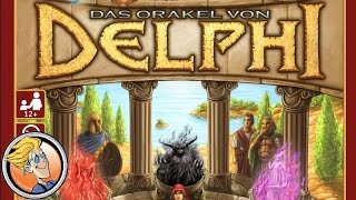 YouTube Review vom Spiel "Das Orakel von Delphi" von BoardGameGeek