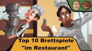 YouTube Review vom Spiel "Restaurant" von Hunter & Cron - Brettspiele