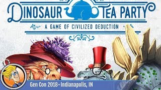 YouTube Review vom Spiel "Dinosaur Tea Party" von BoardGameGeek