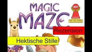 YouTube Review vom Spiel "Magic Maze on Mars" von Spielama