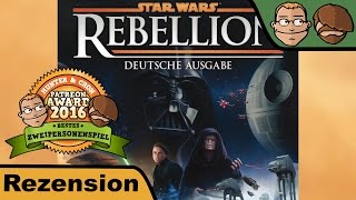 YouTube Review vom Spiel "Star Wars: Imperium vs Rebellen" von Hunter & Cron - Brettspiele