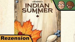 YouTube Review vom Spiel "Indian Summer" von Hunter & Cron - Brettspiele