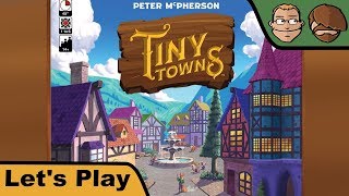 YouTube Review vom Spiel "Tiny Towns" von Hunter & Cron - Brettspiele