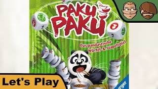 YouTube Review vom Spiel "Paku Paku" von Hunter & Cron - Brettspiele