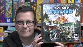 YouTube Review vom Spiel "Champions of Midgard: Valhalla (2. Erweiterung)" von SpieleBlog