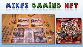 YouTube Review vom Spiel "Zombicide" von Mikes Gaming Net - Brettspiele