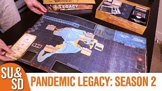 YouTube Review vom Spiel "Pandemic Legacy: Saison 1" von Shut Up & Sit Down