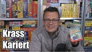 YouTube Review vom Spiel "Krass Kariert (Sieger À la carte 2018 Kartenspiel-Award)" von SpieleBlog