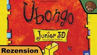 YouTube Review vom Spiel "Ubongo Junior 3-D" von Hunter & Cron - Brettspiele