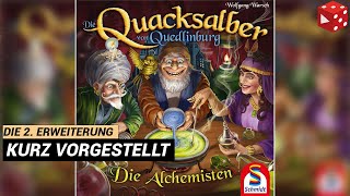 YouTube Review vom Spiel "Die Quacksalber von Quedlinburg: Die Alchemisten (2. Erweiterung)" von Brettspielblog.net - Brettspiele im Test