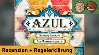 YouTube Review vom Spiel "Azul: Der Sommerpavillon" von Hunter & Cron - Brettspiele