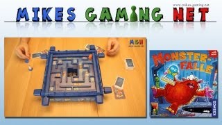 YouTube Review vom Spiel "Geisterfalle" von Mikes Gaming Net - Brettspiele
