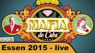 YouTube Review vom Spiel "Mafia de Cuba" von Hunter & Cron - Brettspiele
