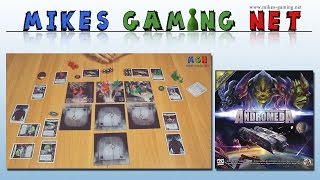 YouTube Review vom Spiel "Andromeda" von Mikes Gaming Net - Brettspiele
