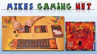YouTube Review vom Spiel "Ubongo" von Mikes Gaming Net - Brettspiele