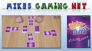 YouTube Review vom Spiel "Blitzdings" von Mikes Gaming Net - Brettspiele