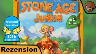 YouTube Review vom Spiel "Stone Age Junior: Das Kartenspiel" von Hunter & Cron - Brettspiele