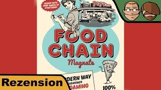 YouTube Review vom Spiel "Food Chain Magnate" von Hunter & Cron - Brettspiele